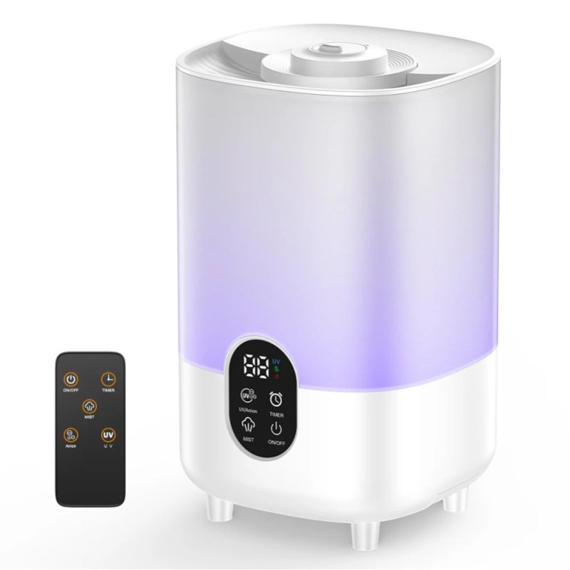 4L ultrasonic cool mist humidifier with remote control