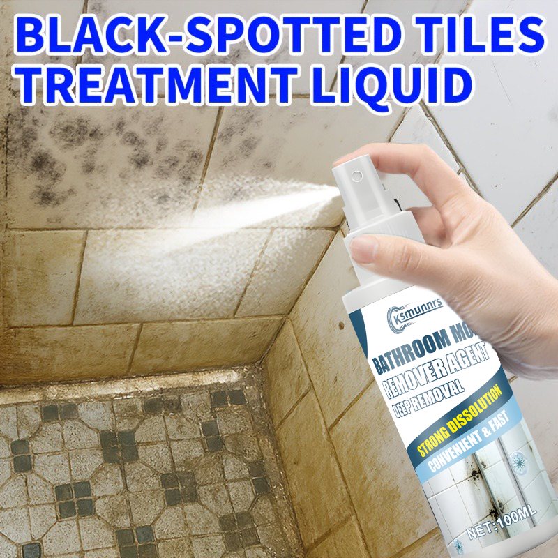 Wall cleaner for black spots and mould