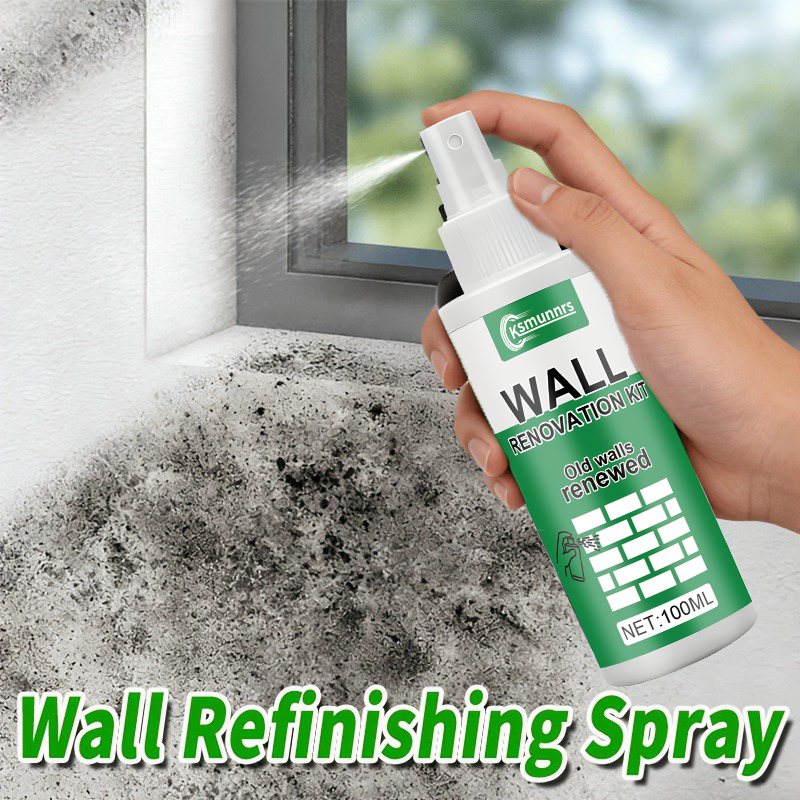 Wall renovator for mould and stain removal