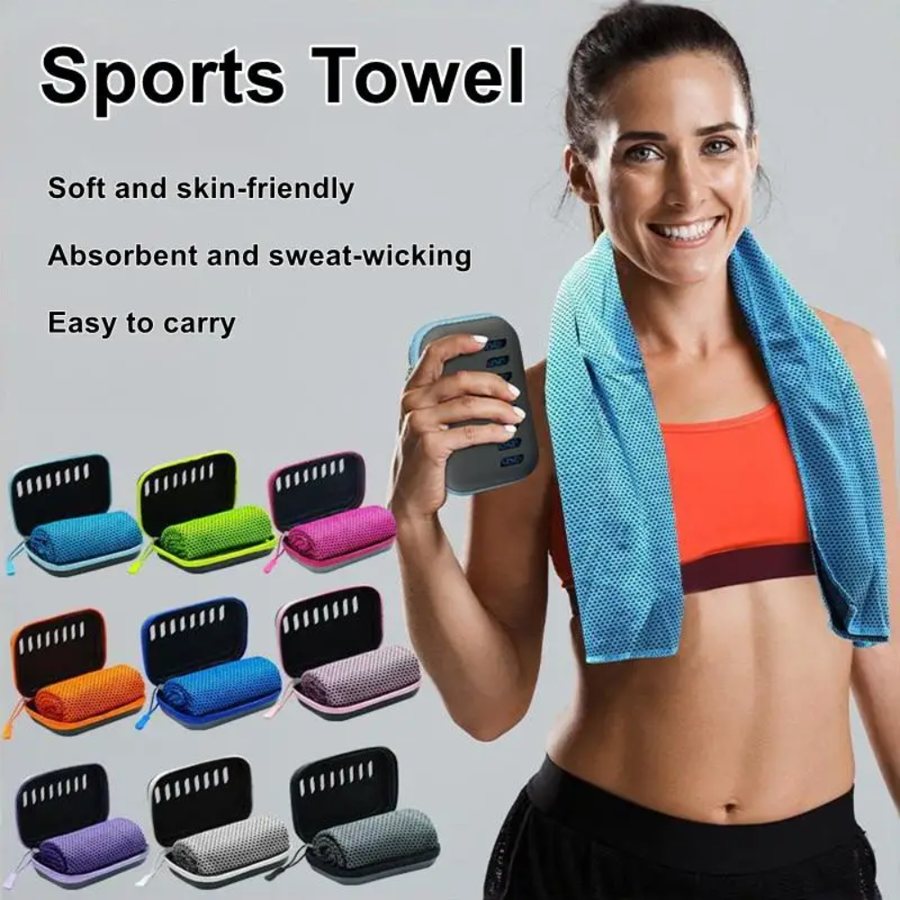 Breathable cooling towel, ultra soft, 1 piece