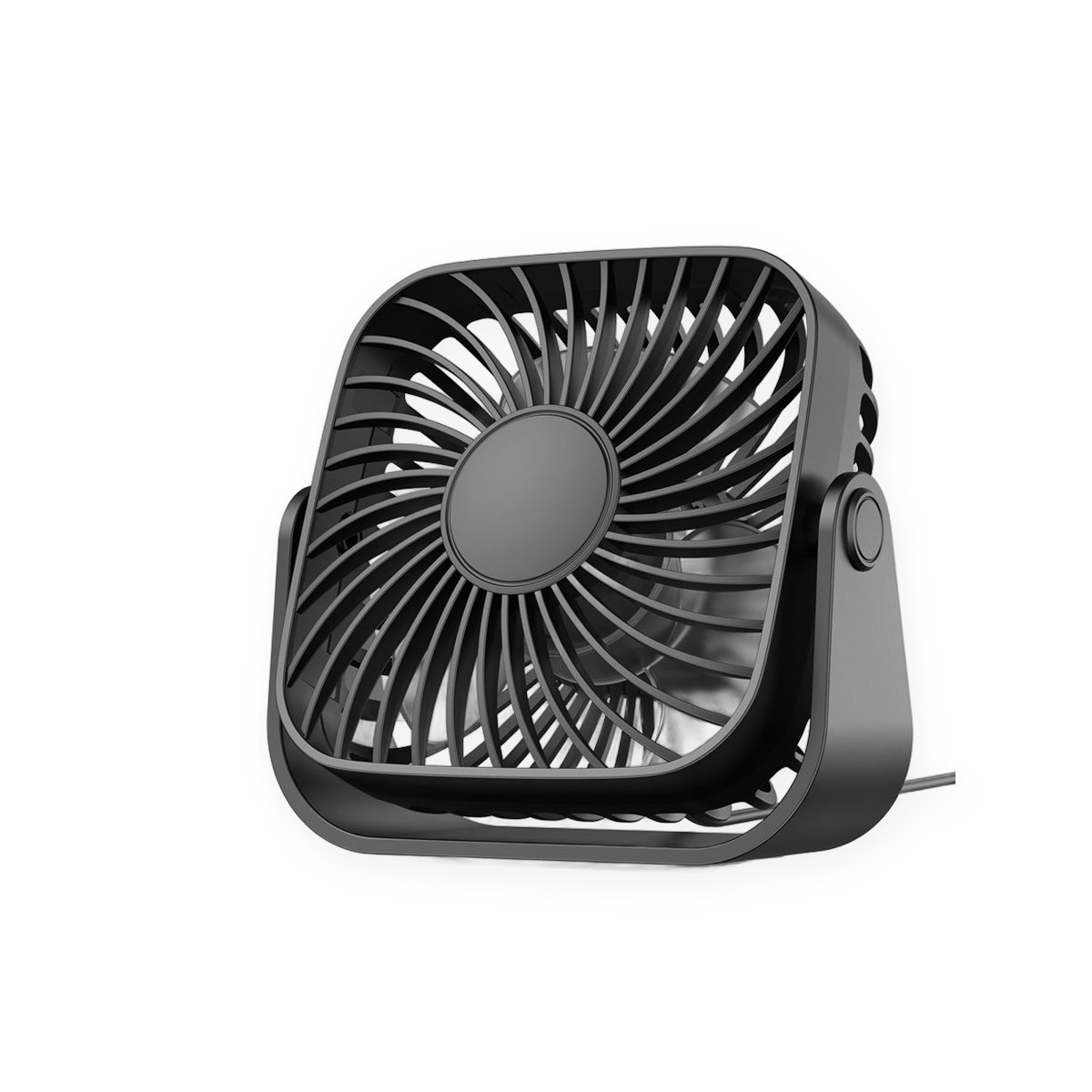4 inch mini USB fan for camping, 3 speeds, quiet