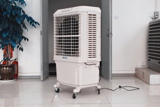 Outdoor Evaporative Air Cooler, 75 Litre Tank and Humidifier