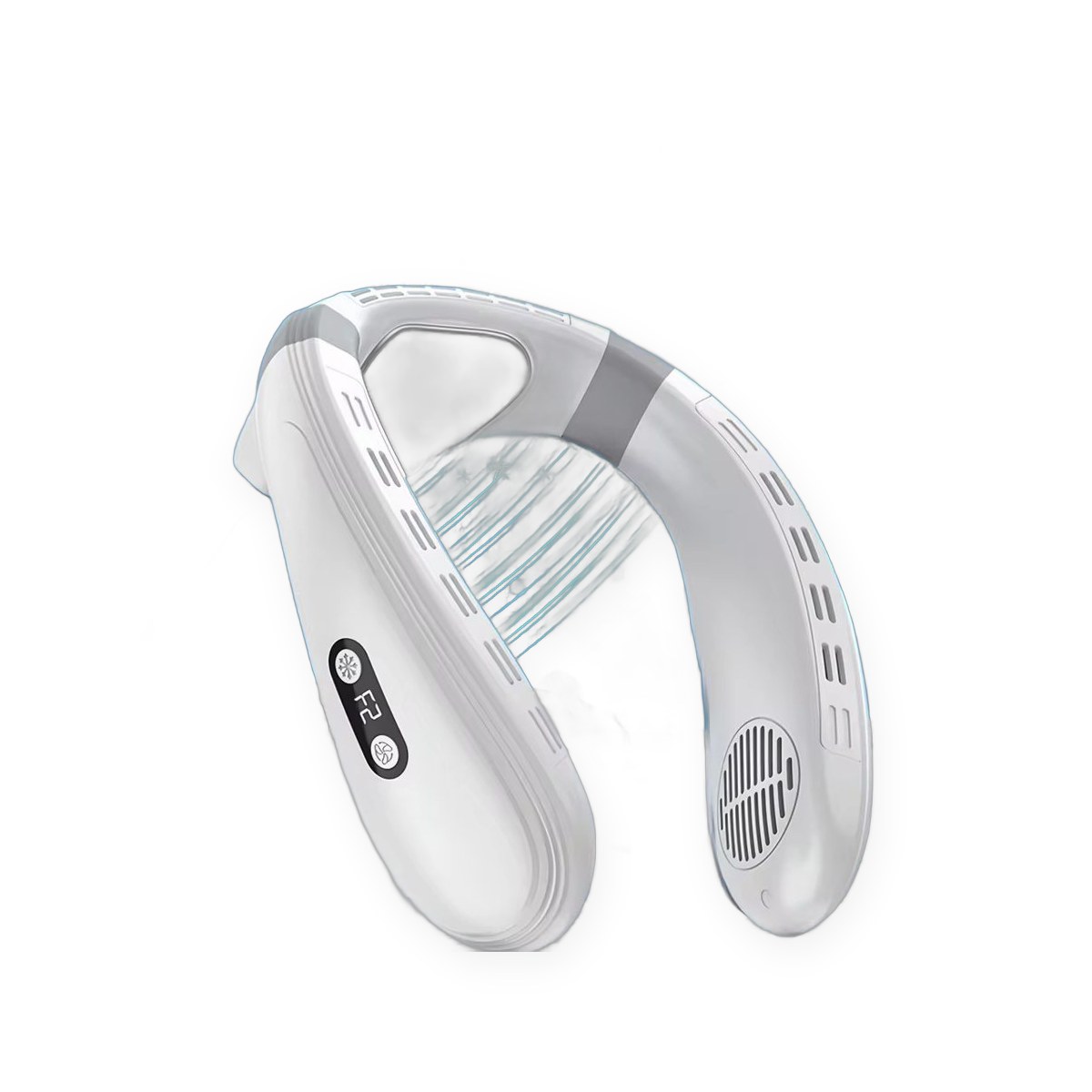 Portable neck fan, 5200mAh, semiconductor cooling