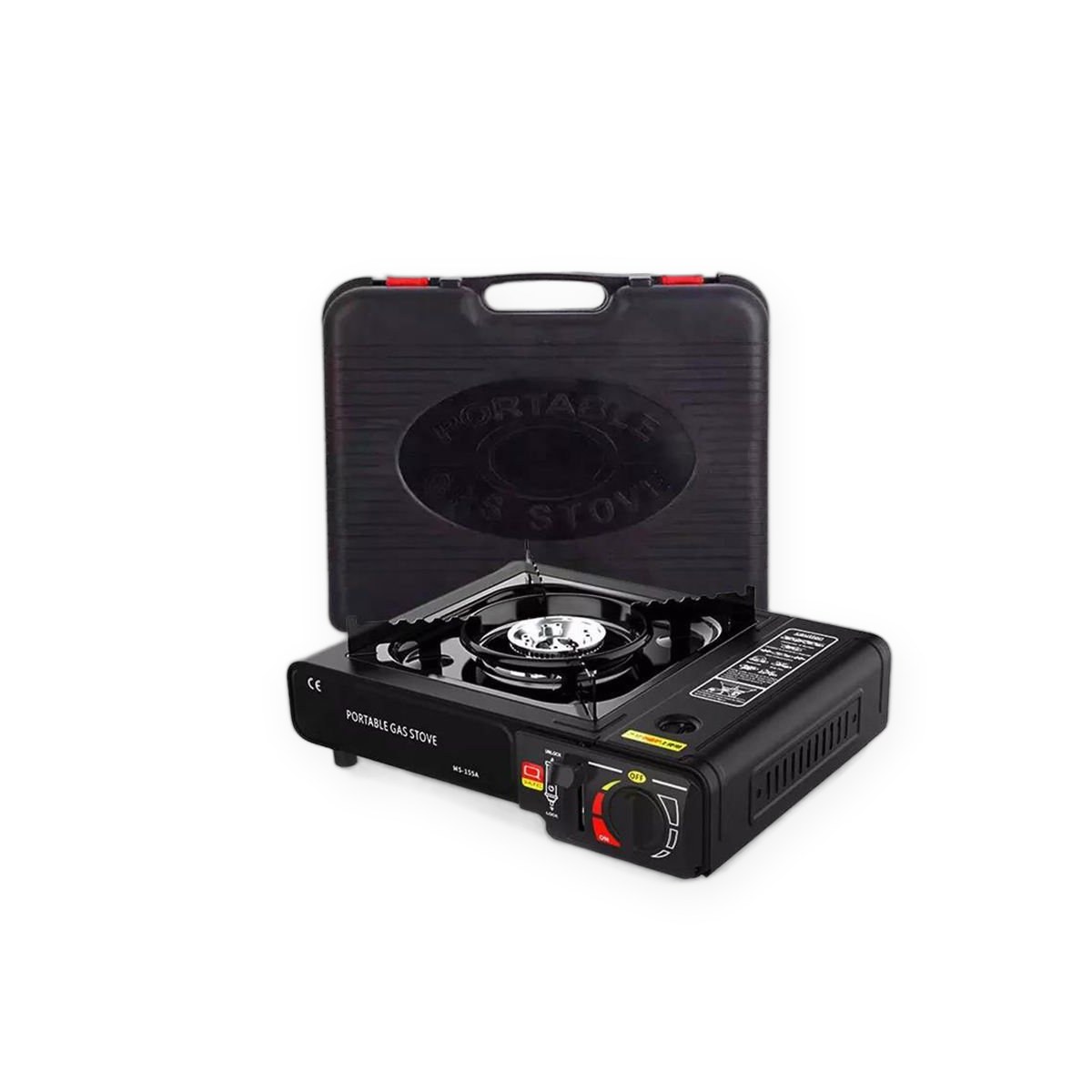 Portable Butane Single Burner Stove with Case