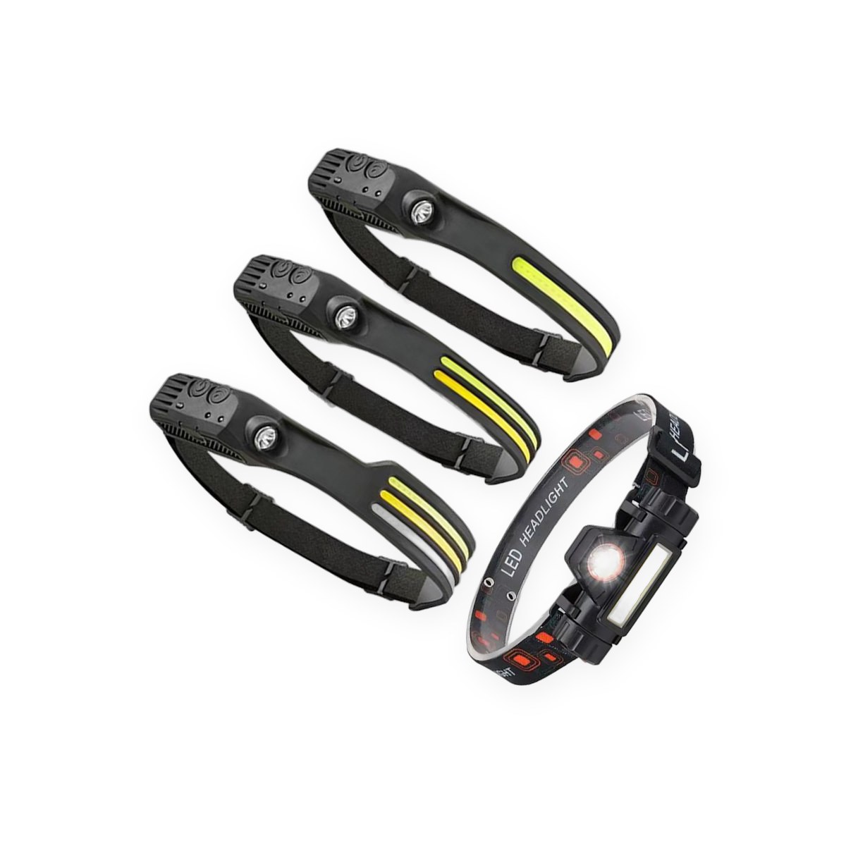 COB Motion Sensor Rechargeable Headlamp