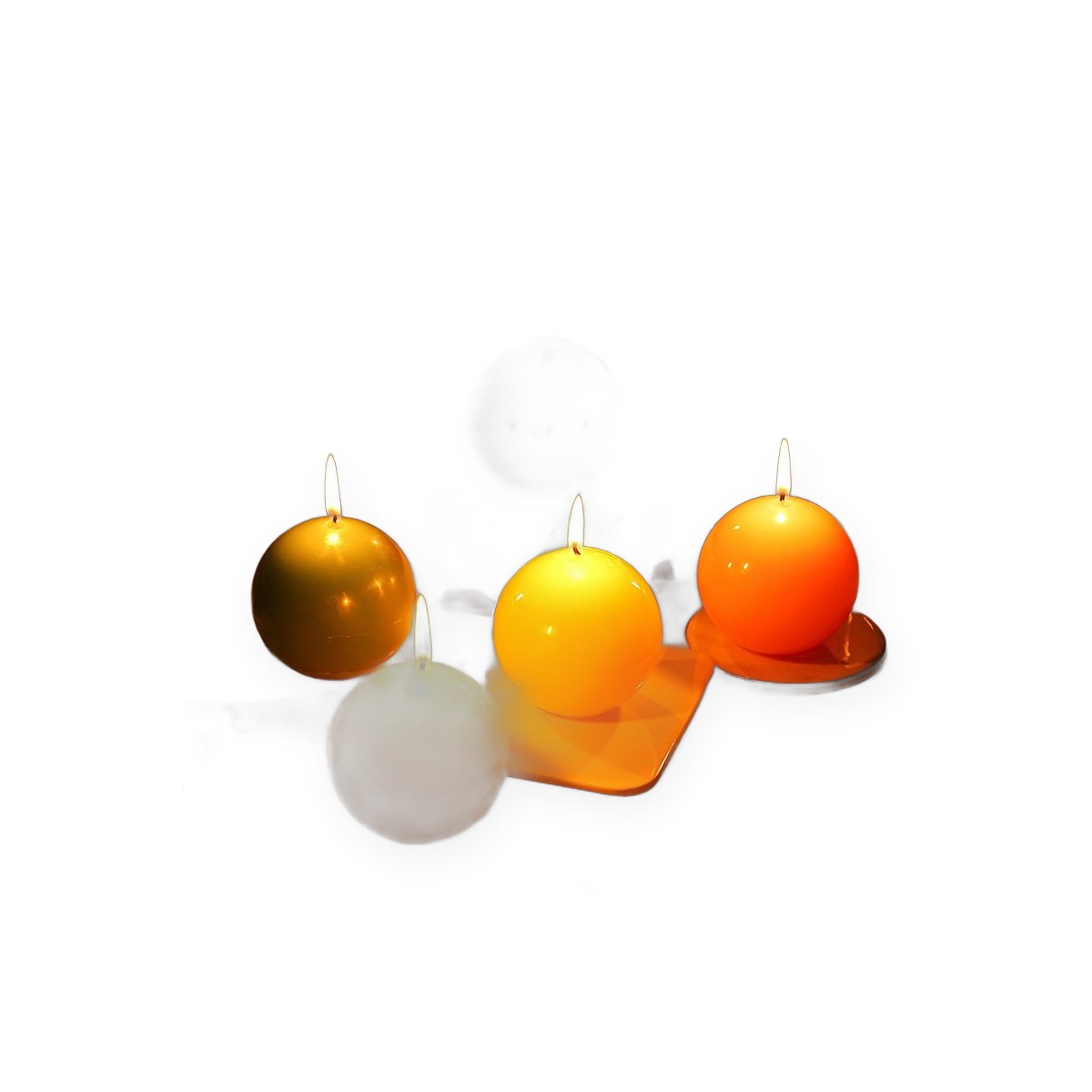 Round Smokeless Emergency Candle