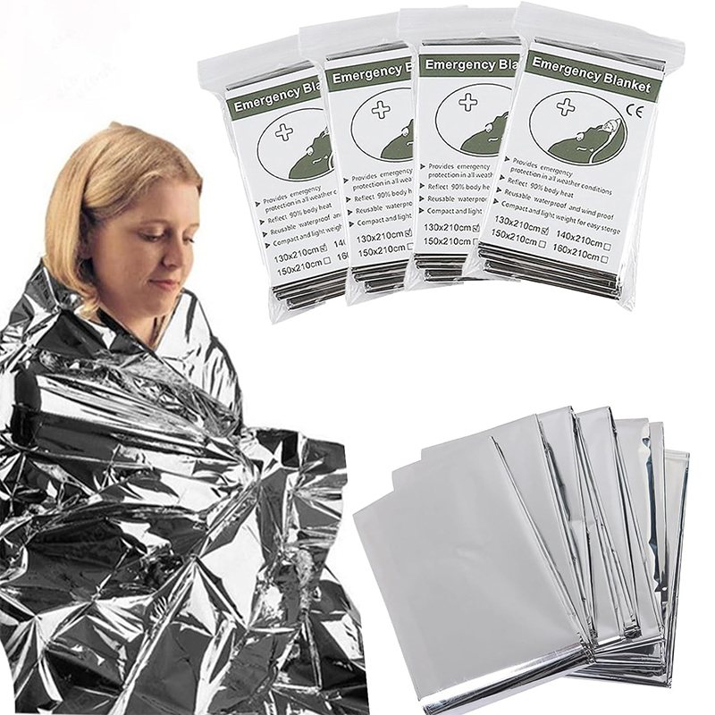 Silver Foil Emergency Survival Blanket