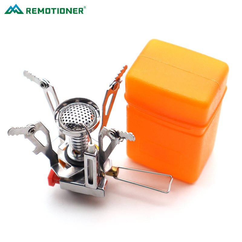 Miniature Single Burner Backpacking Stove
