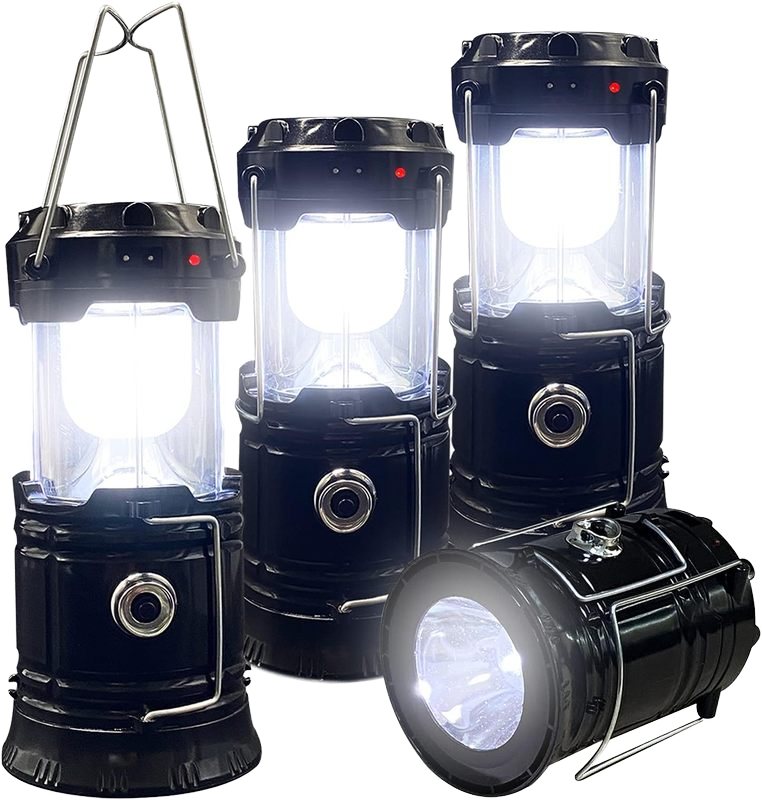 Solar Rechargeable Emergency Camping Lantern