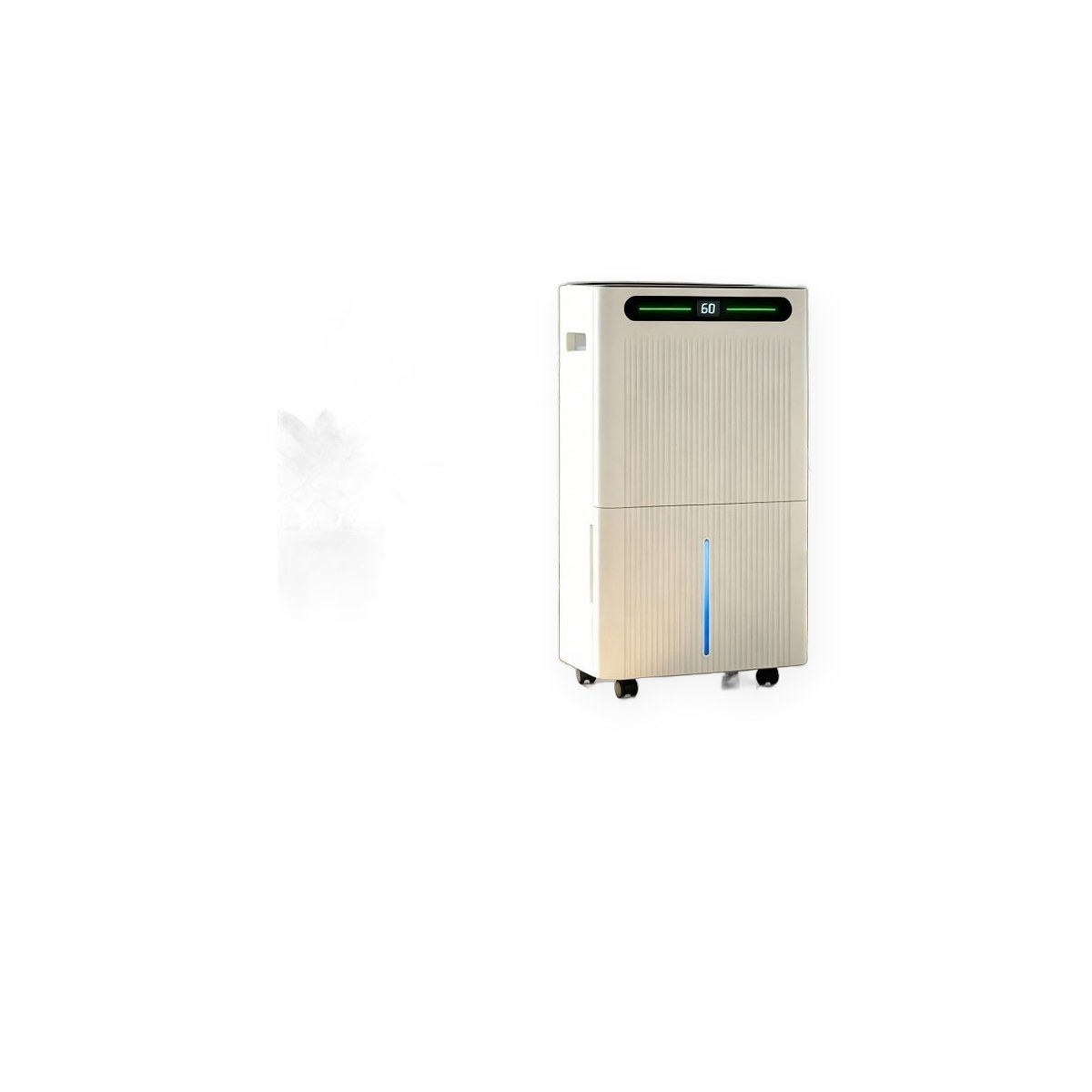Compressor Dehumidifier with Drain Hose and 24-Hour Timer