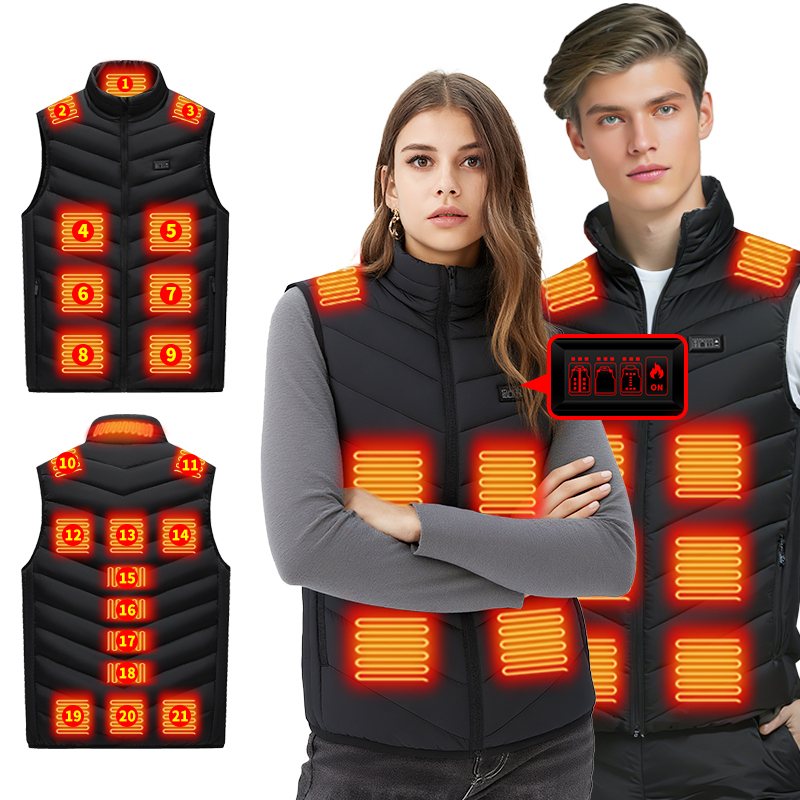 Men's Rechargeable Lightweight Heated Vest