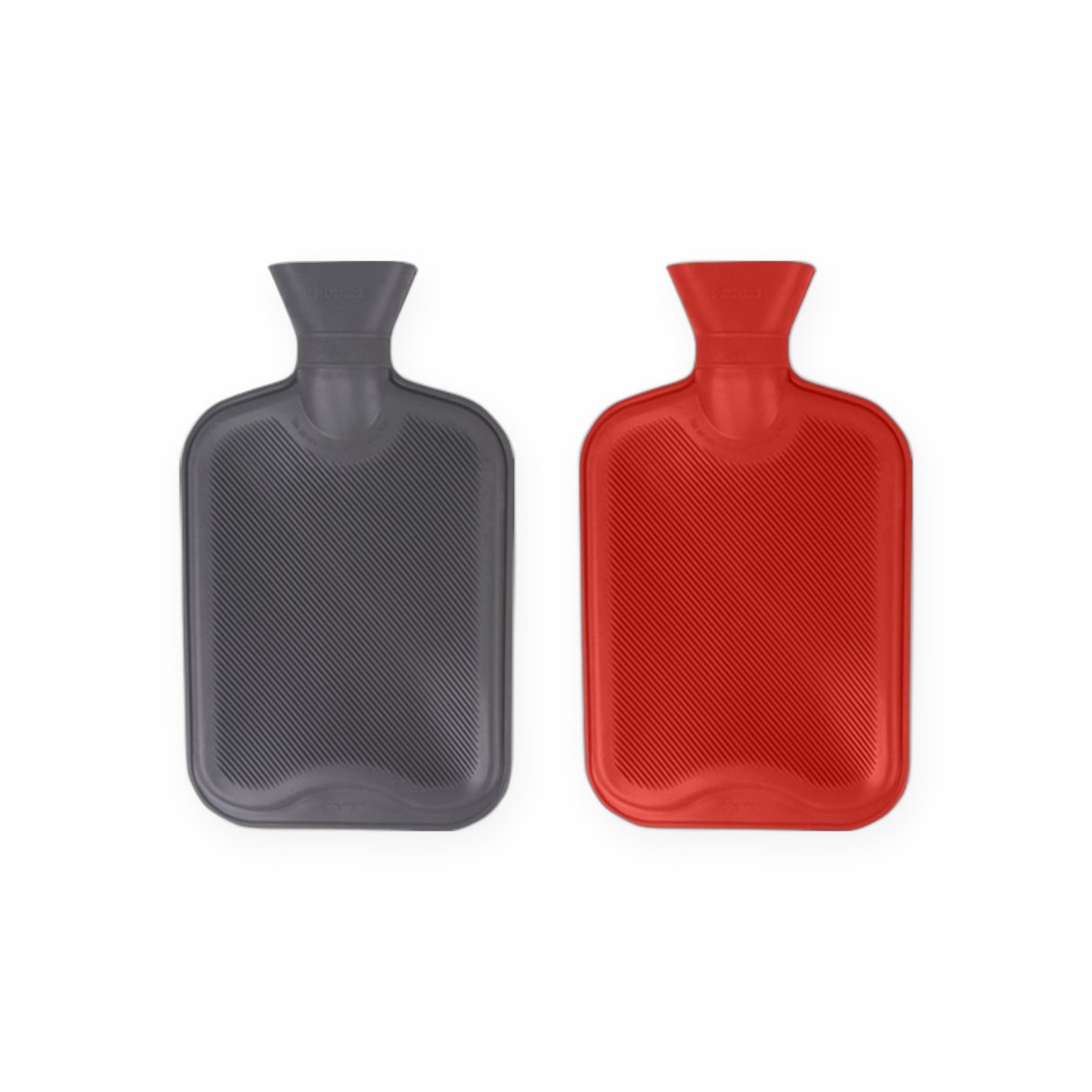 Silicone Hot Water Bottle with Faux Fur Cover