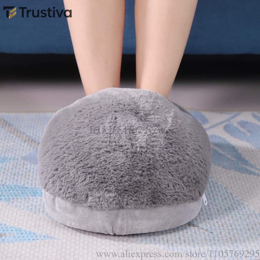 USB under-desk electric foot warmer for home
