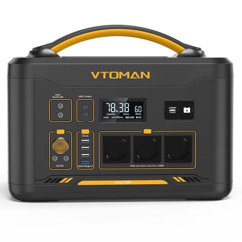 2200W Portable Power Station with 1548Wh LiFePO4 Battery