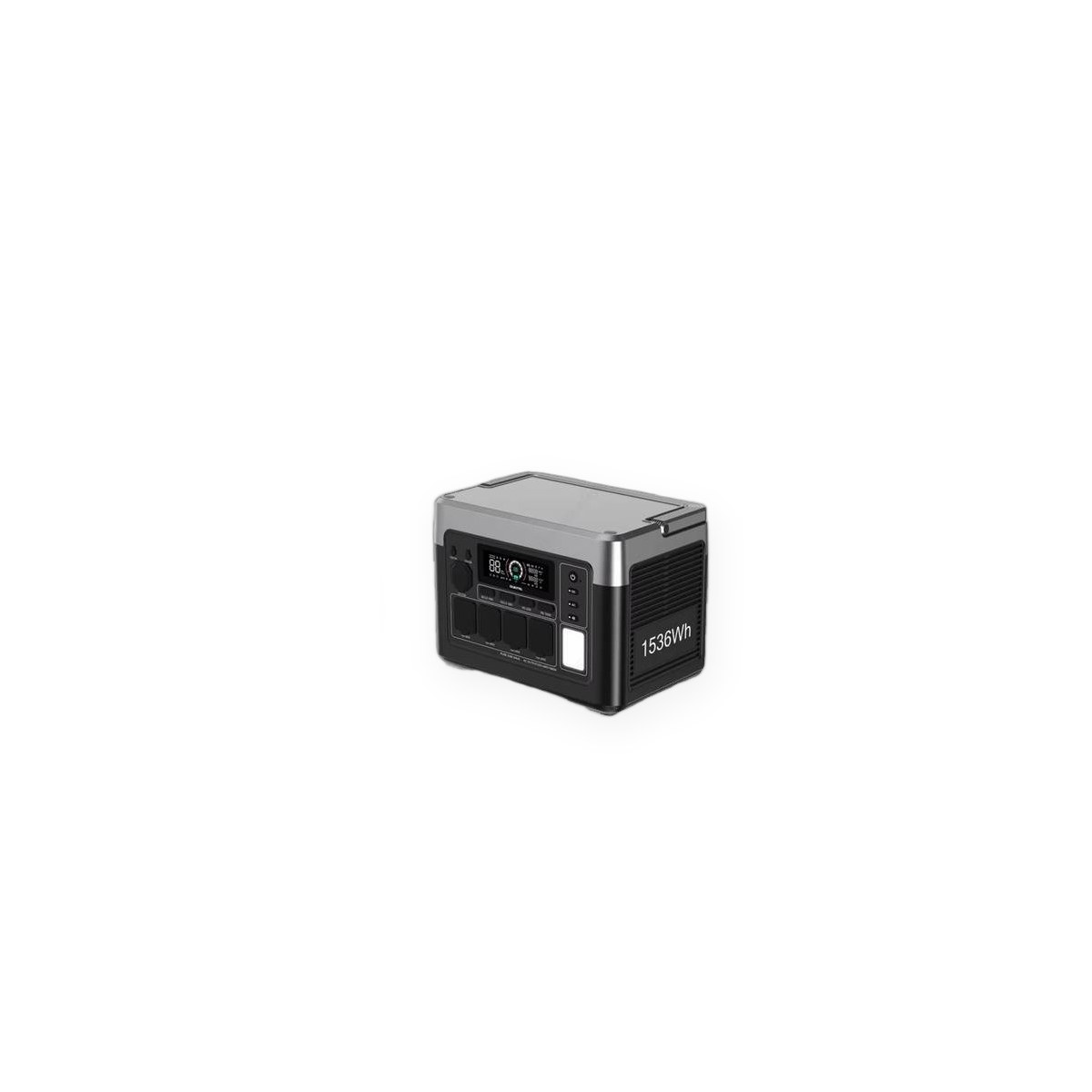 1800W Portable Power Station with 1536Wh LiFePO4 Battery