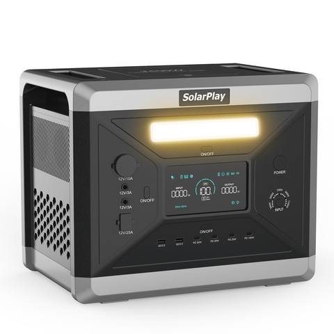 500W Portable Power Station with 320Wh Battery and Solar Panel Option