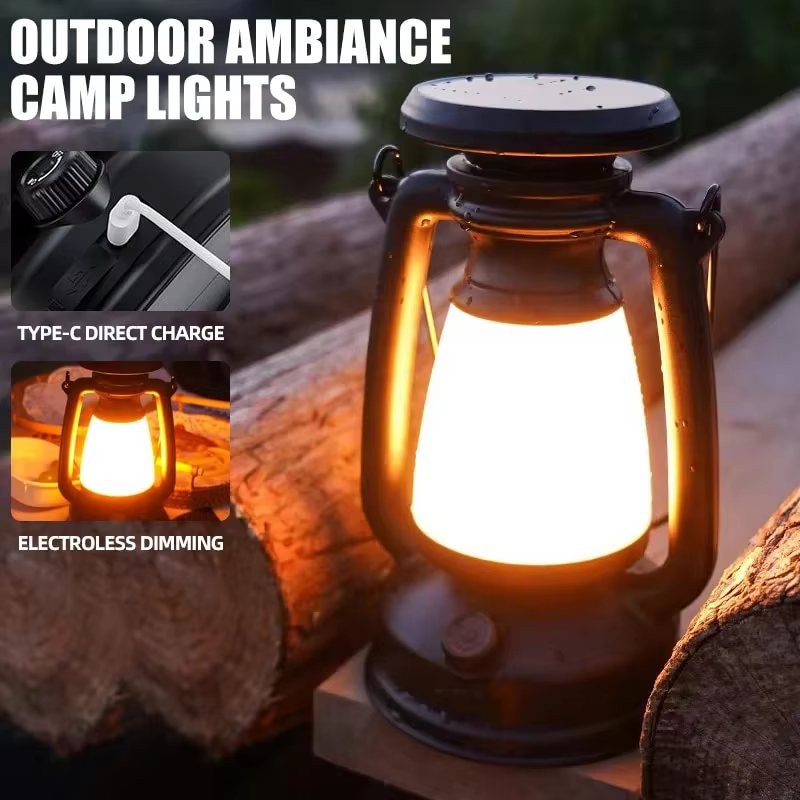 LED atmosphere lamp for desks and outdoor bars