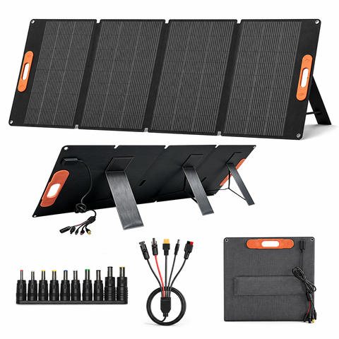 200W Foldable Solar Panel for Outdoor Camping