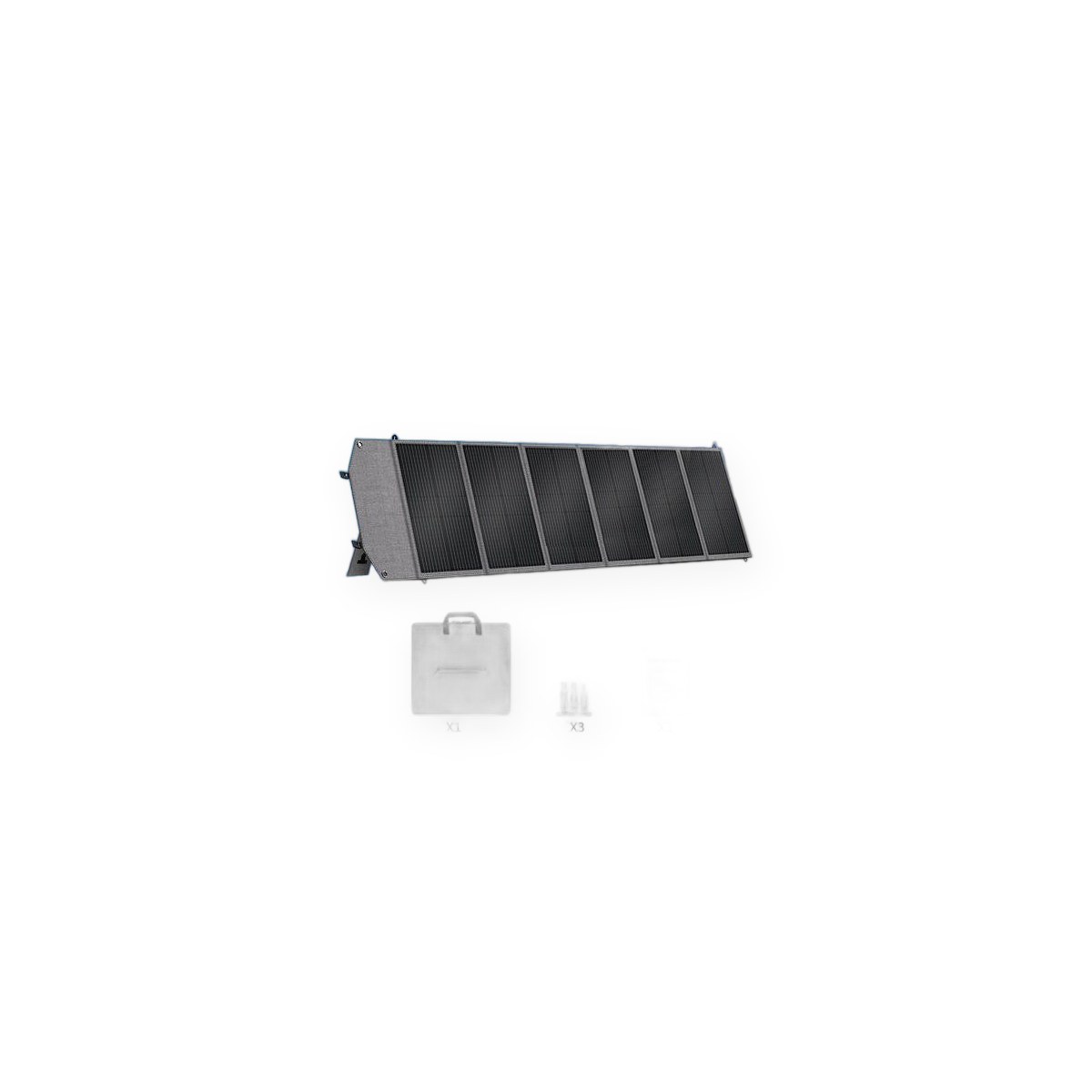 200W Foldable Solar Panel with USB-C PD Fast Charging