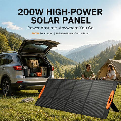 200W Foldable Solar Panel IP68