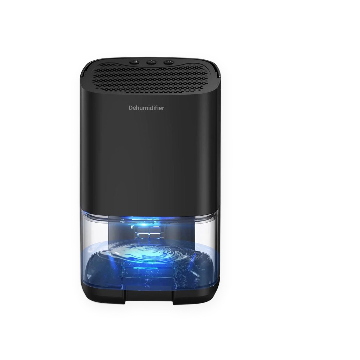 Portable 2-in-1 air dehumidifier and purifier, 1000 ml