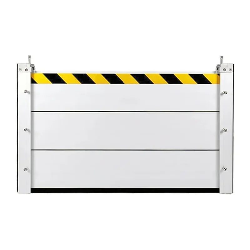 Aluminium anti-flood barrier for home garage doors