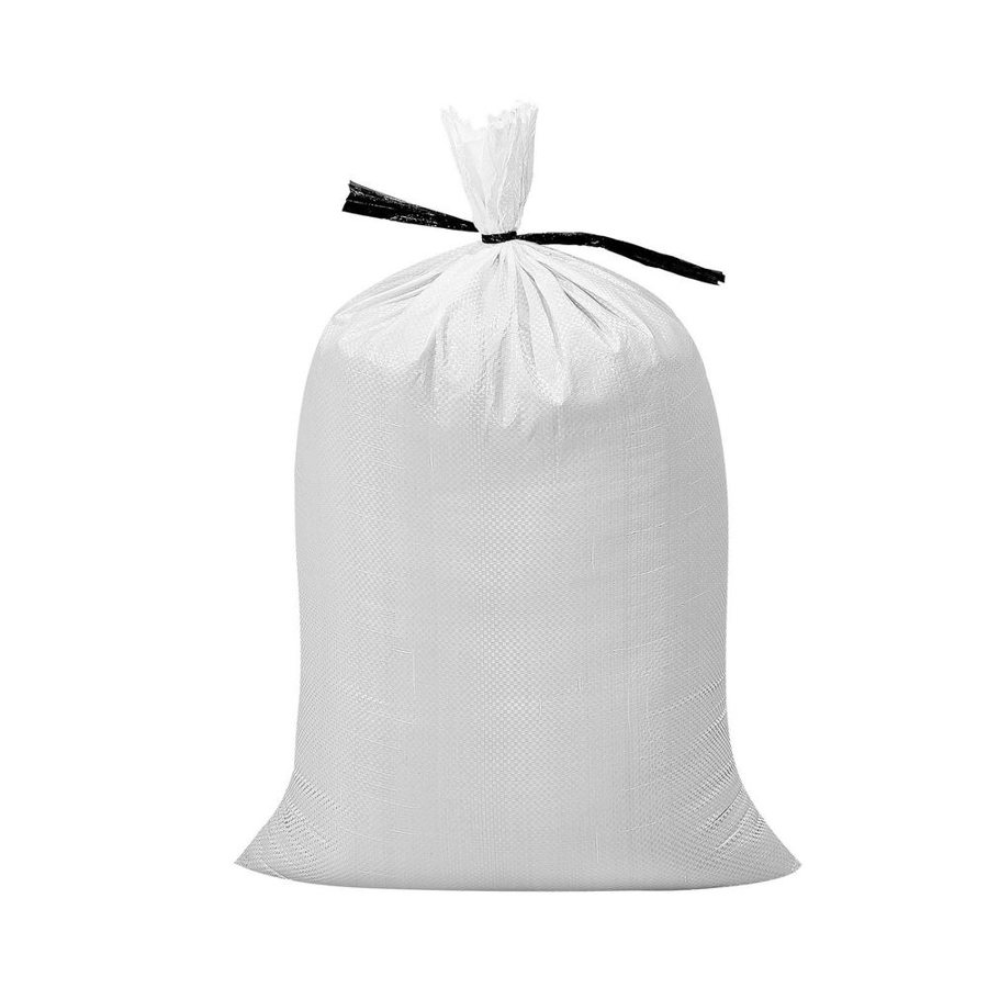 Empty heavy duty sandbags with ties, 200 pack, 16 x 26 in