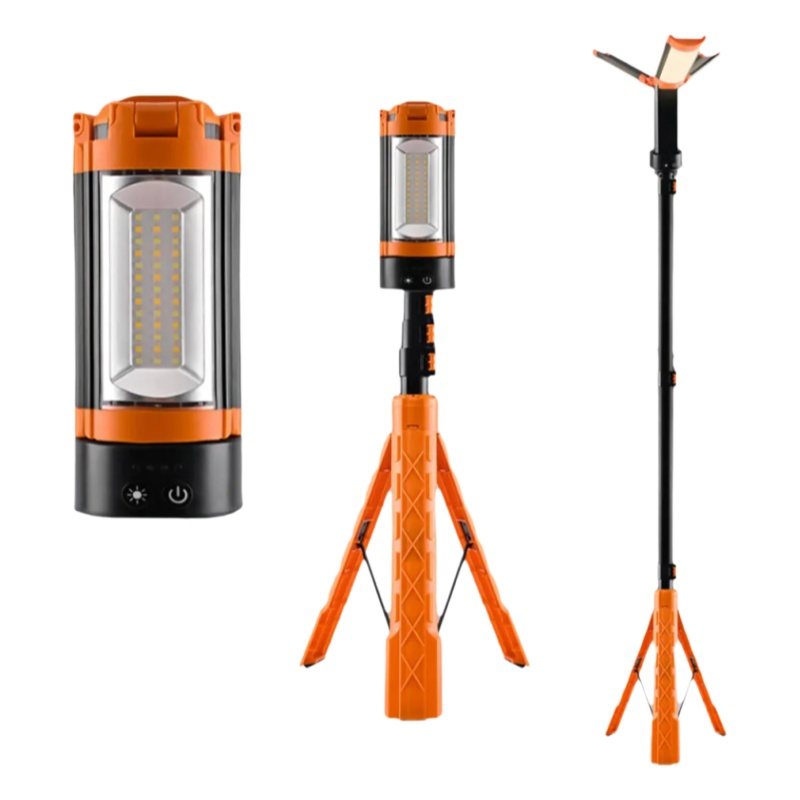 Foldable rechargeable LED work light, 9000mAh
