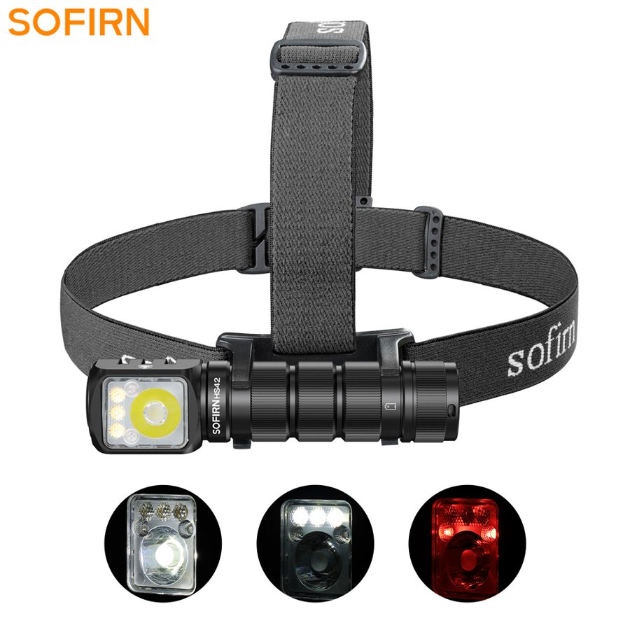 Rechargeable LED torch, 2100 lm, USB-C, 18650 cell