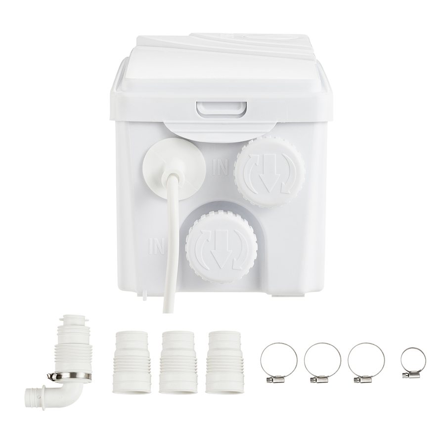Sewage sump pump, 350W, 6000 L/h, 7 m head, 3 inlets