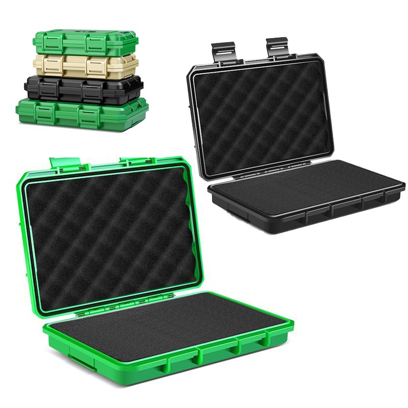 Waterproof sealed portable tool storage case, small